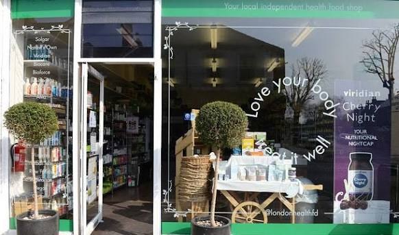 London Health Foods, health food shop in Teddington